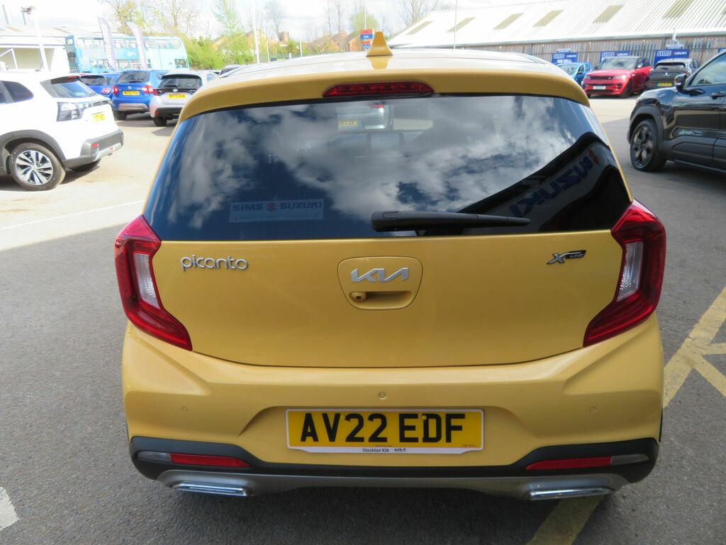 Kia Picanto Picanto Hatchback Special Edition AV22EDF Yellow #6