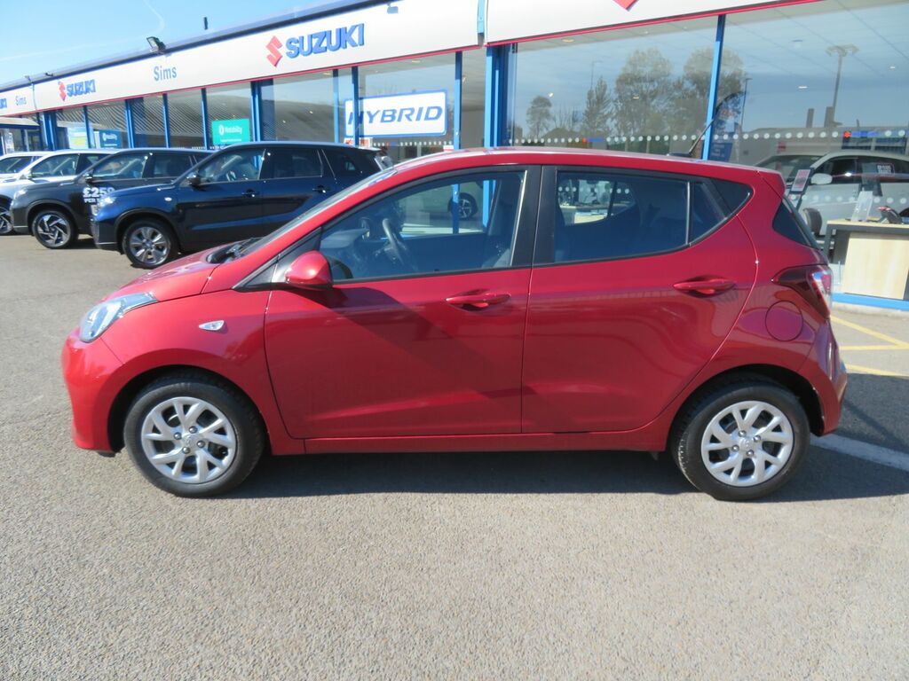 Hyundai I10 I10 Hatchback NV18CGU Red #4