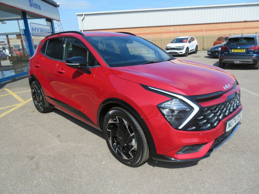 Kia Sportage Sportage Estate NU74XFC Red #3