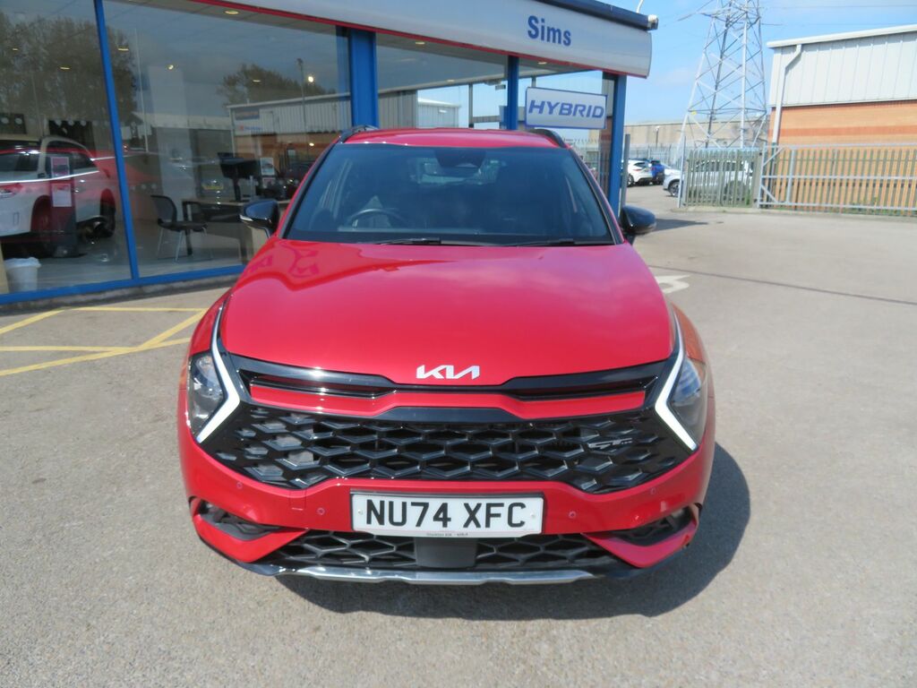 Kia Sportage Sportage Estate NU74XFC Red #2