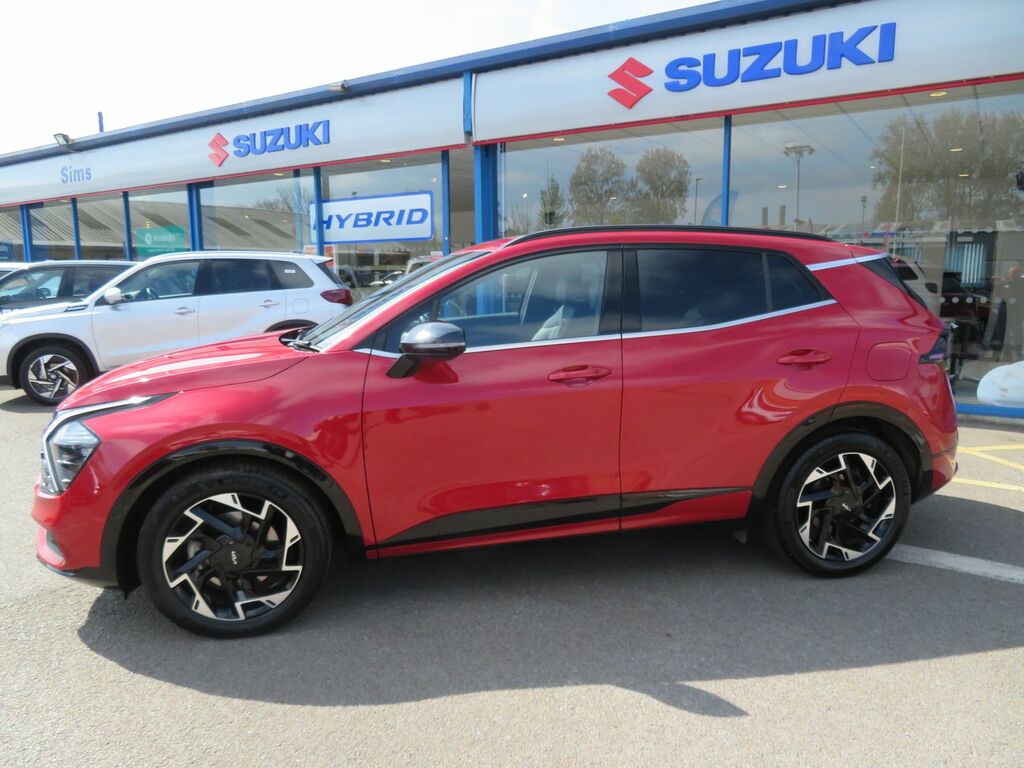 Kia Sportage Sportage Estate NU74XFC Red #5