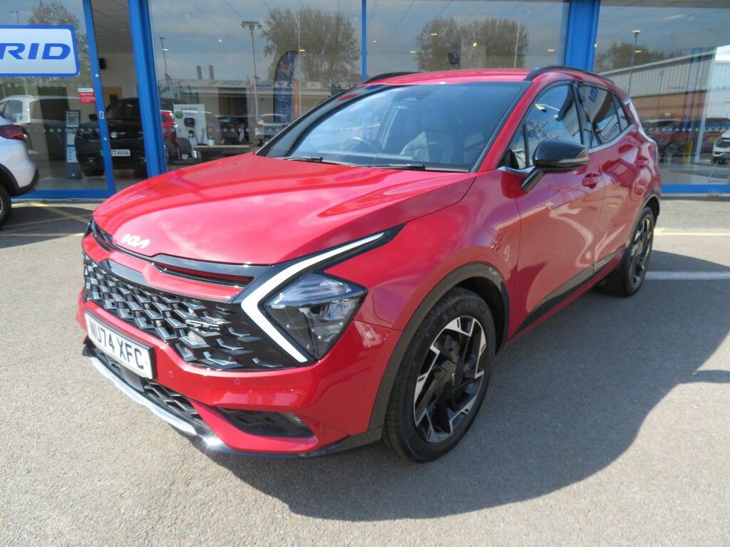 Kia Sportage Sportage Estate NU74XFC Red #4