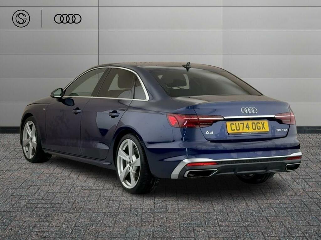 Audi A4 2.0 Tdi 35 S Line S Tronic Euro 6 Ss Blue #2
