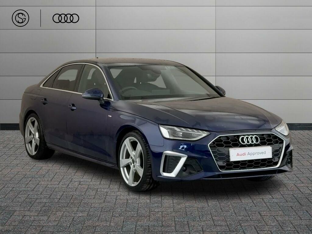 Audi A4 2.0 Tdi 35 S Line S Tronic Euro 6 Ss Blue