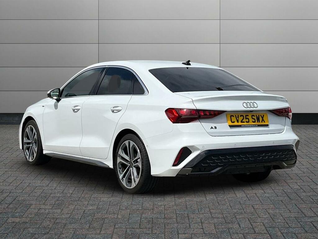 Audi A3 S Line 35 Tfsi 150 Ps S Tronic CV25SWX White #2