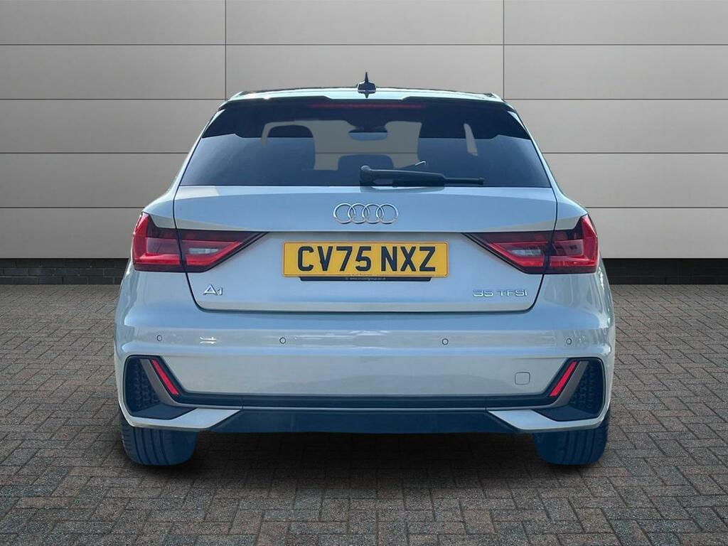 Audi A1 1.5 Tfsi 35 S Line Sportback S Tronic Euro 6 Ss CV75NXZ Silver #6