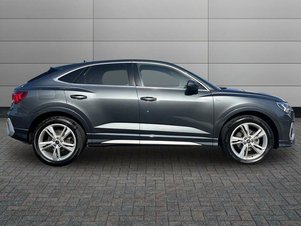 Audi Q3 2.0 Tdi 35 S Line Sportback S Tronic Euro 6 Ss CU75MJX Grey #5
