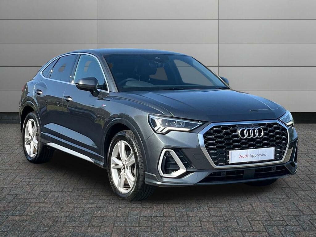 Audi Q3 2.0 Tdi 35 S Line Sportback S Tronic Euro 6 Ss Grey