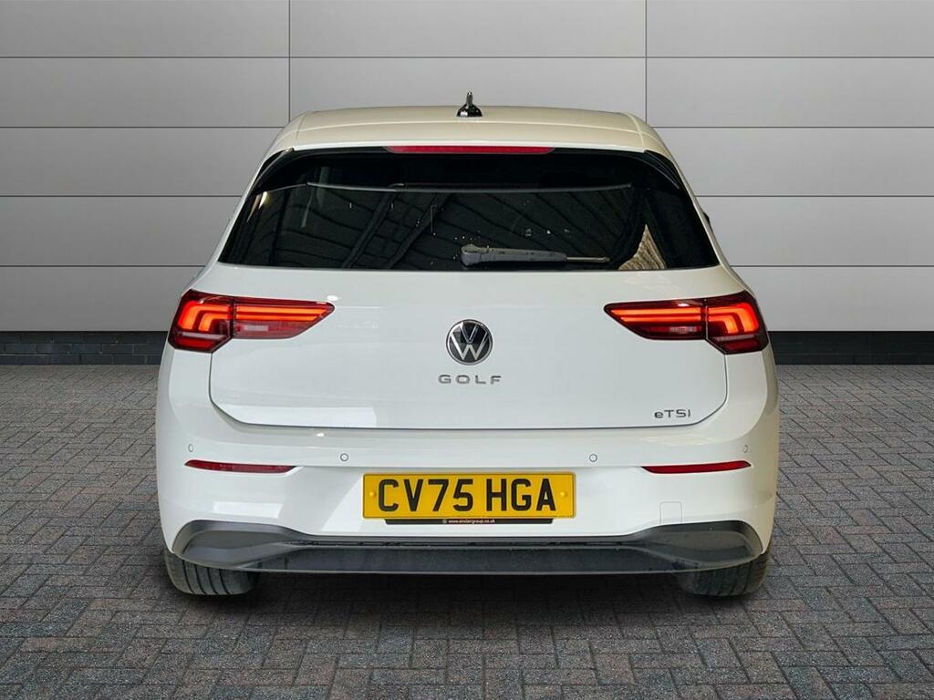 Volkswagen Golf 1.5 Etsi Mhev Match Dsg Euro 6 Ss CV75HGA White #6
