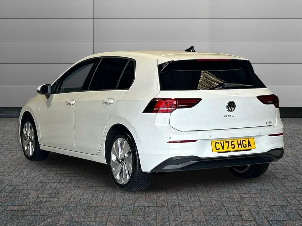 Volkswagen Golf 1.5 Etsi Mhev Match Dsg Euro 6 Ss CV75HGA White #2