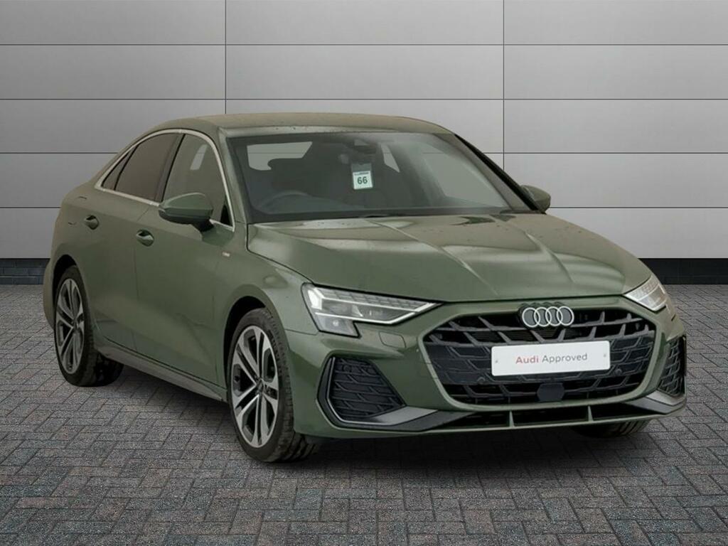 Audi A3 1.5 Tfsi 30 S Line S Tronic Euro 6 Ss Green