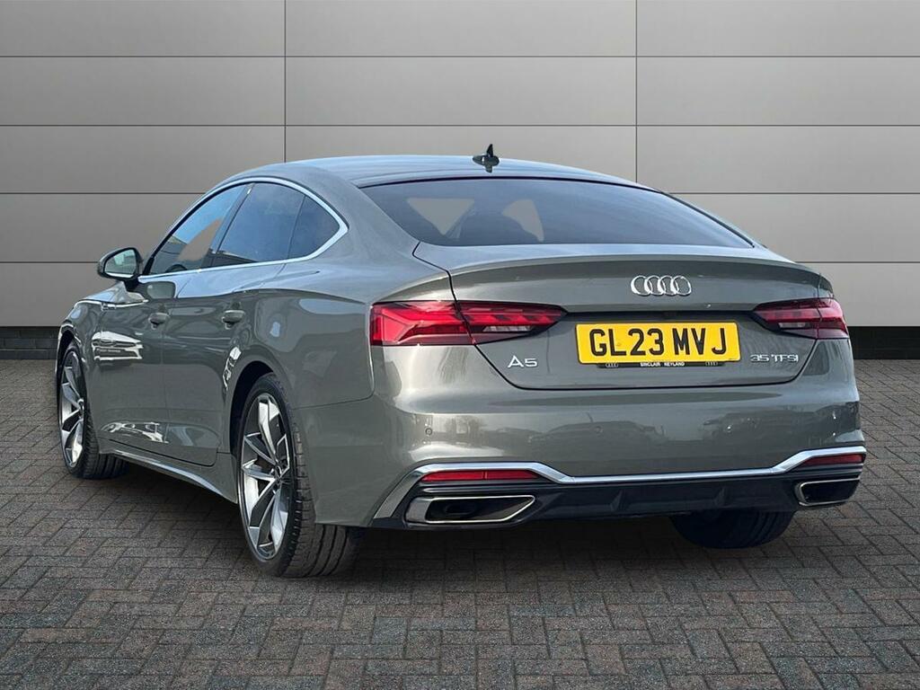 Audi A5 2.0 Tfsi 35 S Line Sportback S Tronic Euro 6 Ss GL23MVJ Grey #2