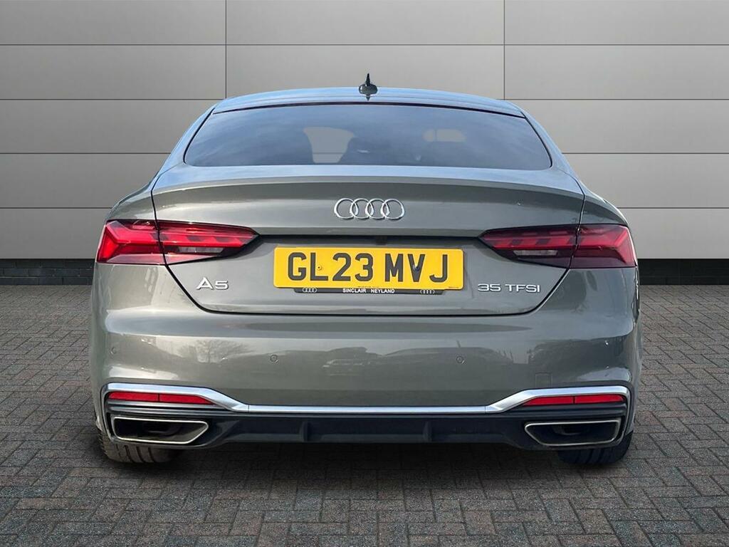 Audi A5 2.0 Tfsi 35 S Line Sportback S Tronic Euro 6 Ss GL23MVJ Grey #6