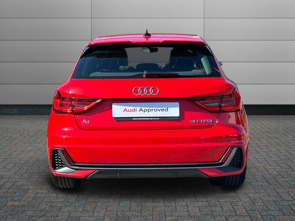 Audi A1 1.0 Tfsi 30 S Line Sportback S Tronic Euro 6 Ss CP23ZRF Red #6