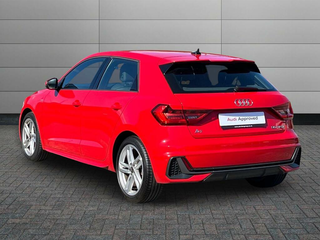 Audi A1 1.0 Tfsi 30 S Line Sportback S Tronic Euro 6 Ss CP23ZRF Red #2