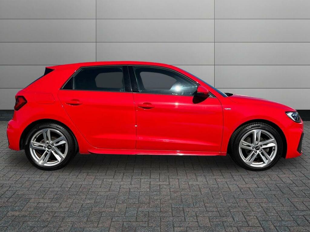 Audi A1 1.0 Tfsi 30 S Line Sportback S Tronic Euro 6 Ss CP23ZRF Red #5