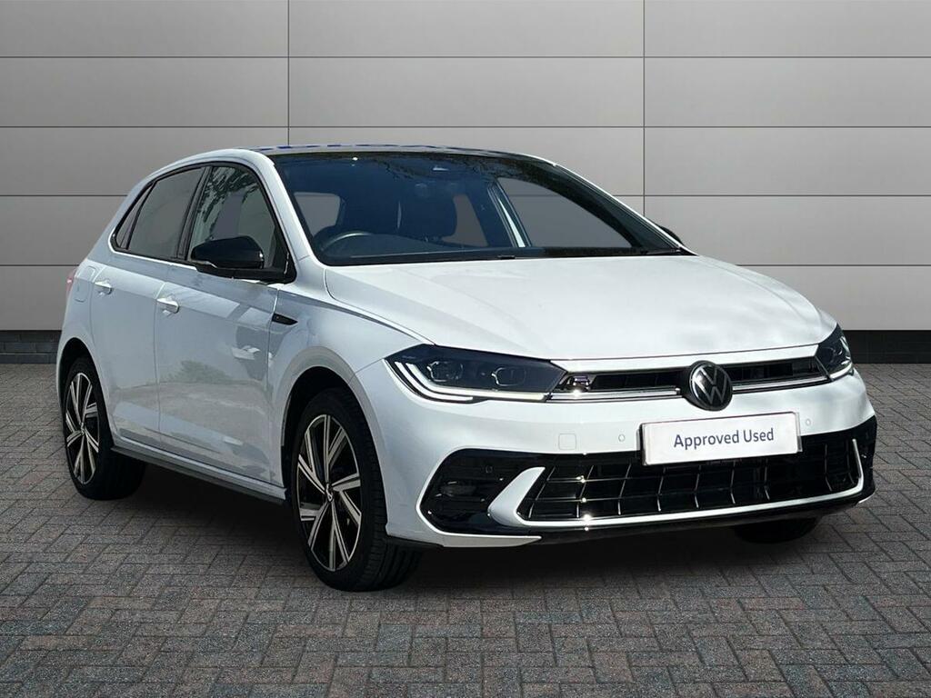 Volkswagen Polo 1.0 Tsi Black Edition Dsg Euro 6 Ss White