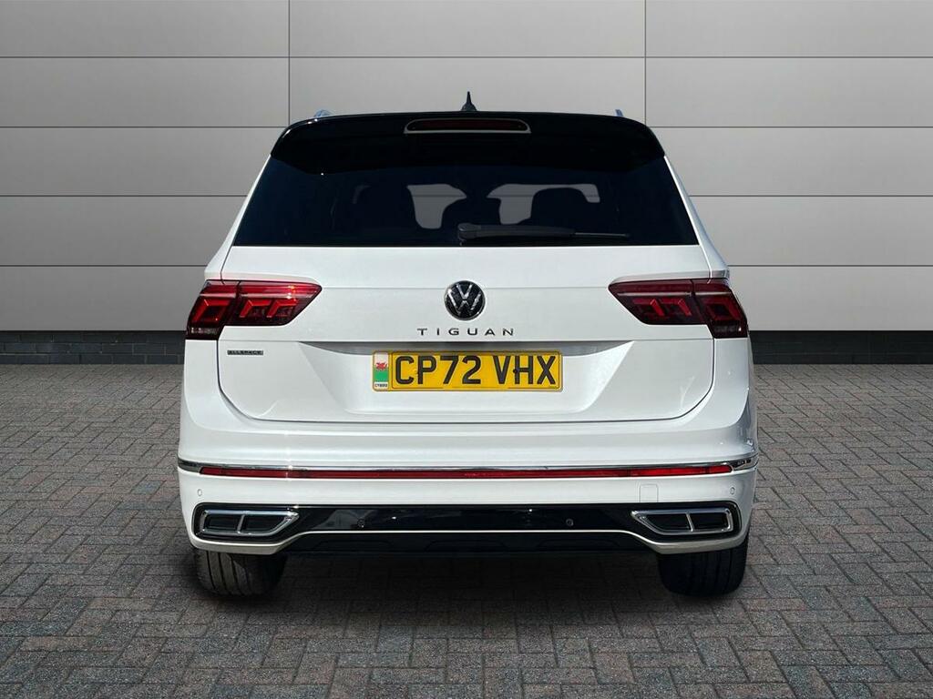 Volkswagen Tiguan 2.0 Tdi R-line Dsg Euro 6 Ss CP72VHX White #6