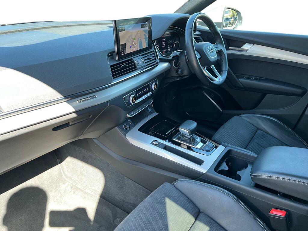 Audi Q5 2.0 Tdi 40 S Line S Tronic Quattro Euro 6 Ss White #3