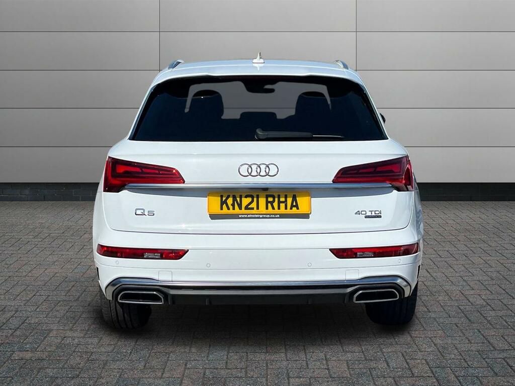 Audi Q5 2.0 Tdi 40 S Line S Tronic Quattro Euro 6 Ss White #6