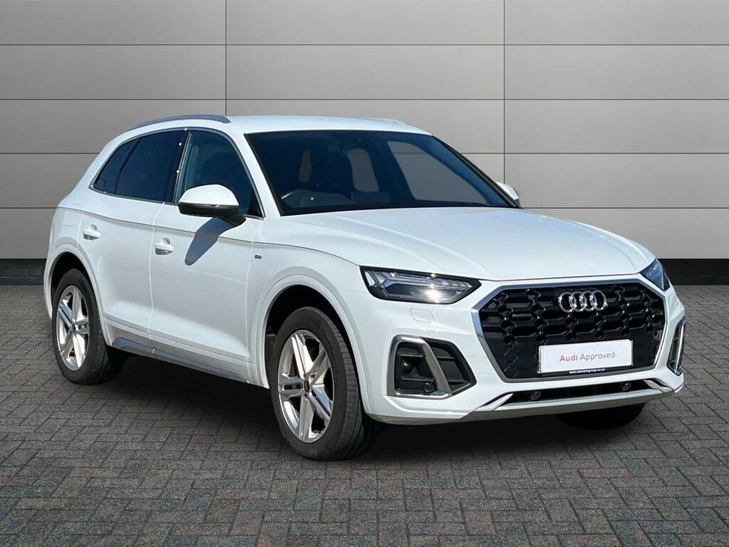 Audi Q5 2.0 Tdi 40 S Line S Tronic Quattro Euro 6 Ss White