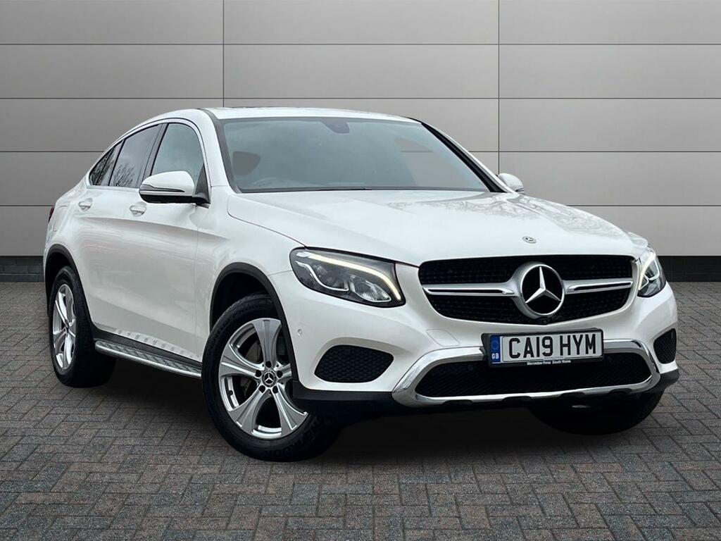 Mercedes-Benz GLC Class 2.1 Glc250d Sport Premium Coupe G-tronic 4Matic White