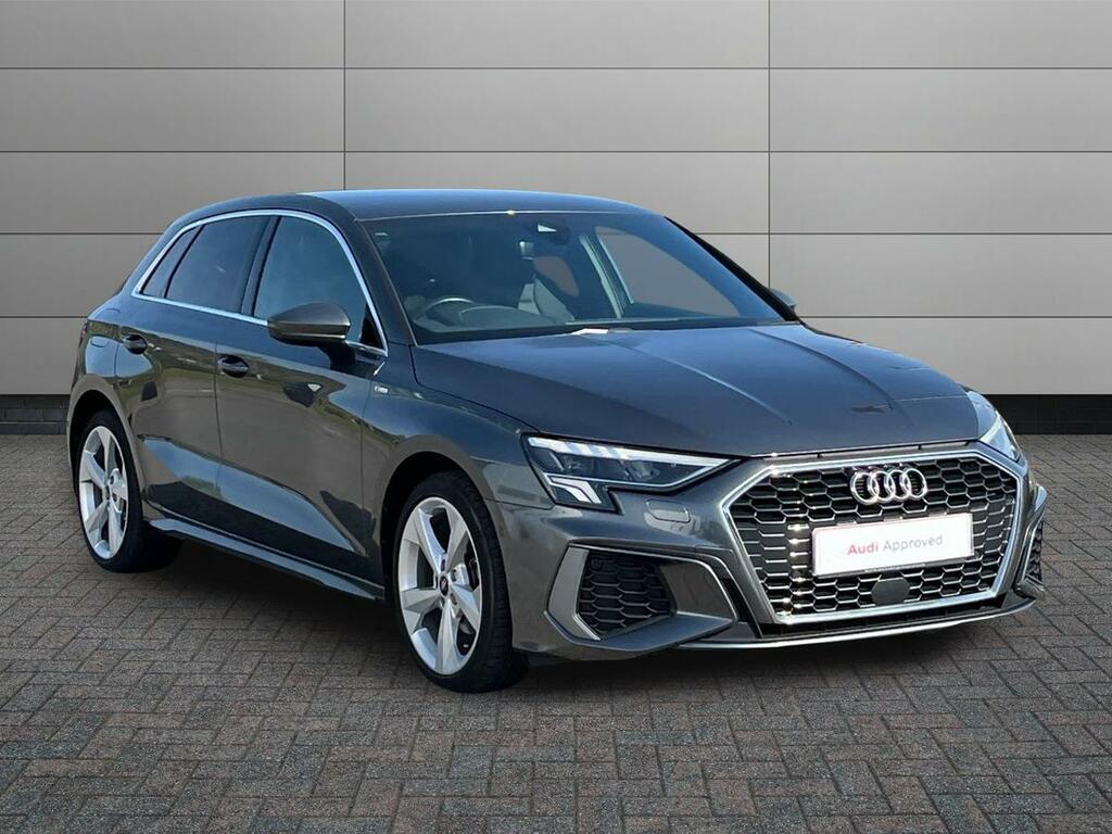 Audi A3 1.5 Tfsi 35 S Line Sportback S Tronic Euro 6 Ss Grey