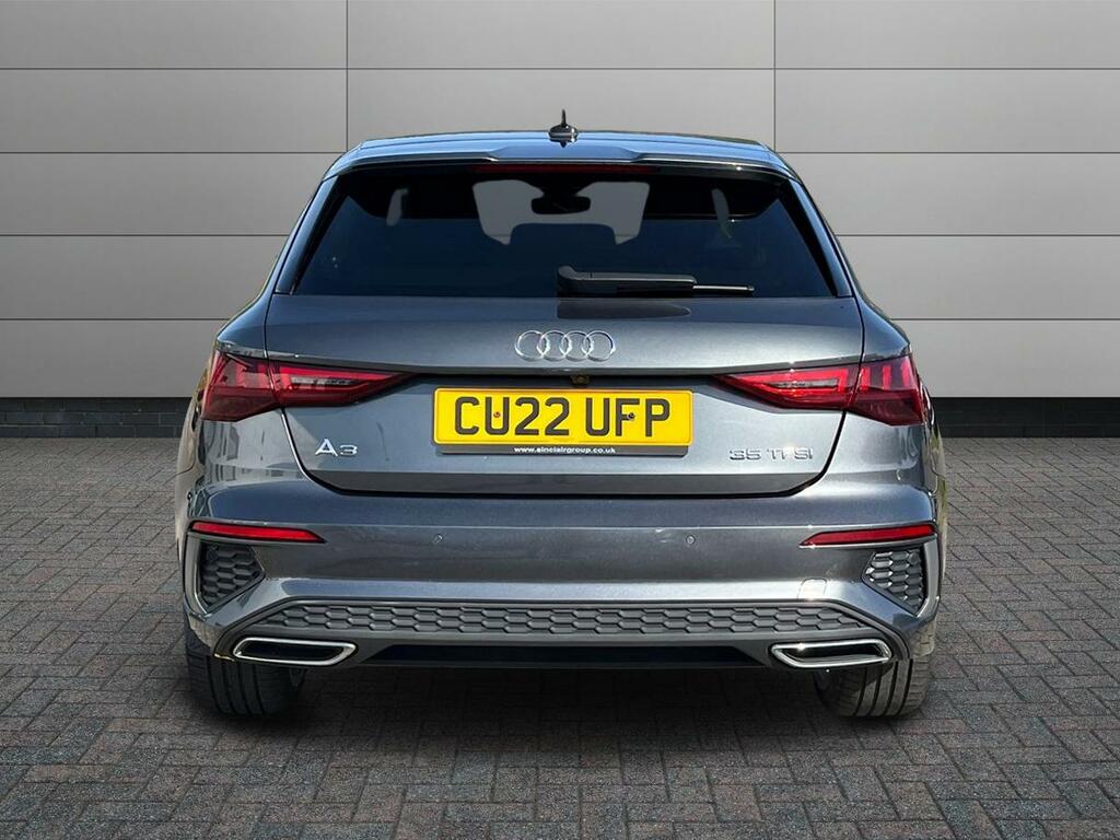 Audi A3 1.5 Tfsi 35 S Line Sportback S Tronic Euro 6 Ss CU22UFP Grey #6