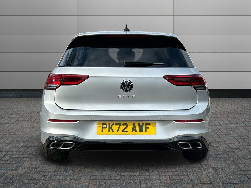 Volkswagen Golf 2.0 Tdi R-line Euro 6 Ss PK72AWF Silver #6