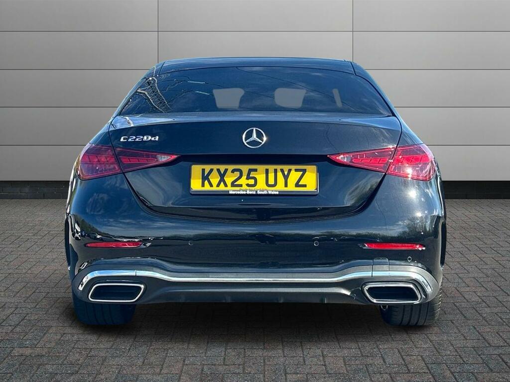 Mercedes-Benz C Class 2.0 C220dh Mhev Amg Line Premium Plus G-tronic KX25UYZ Black #6