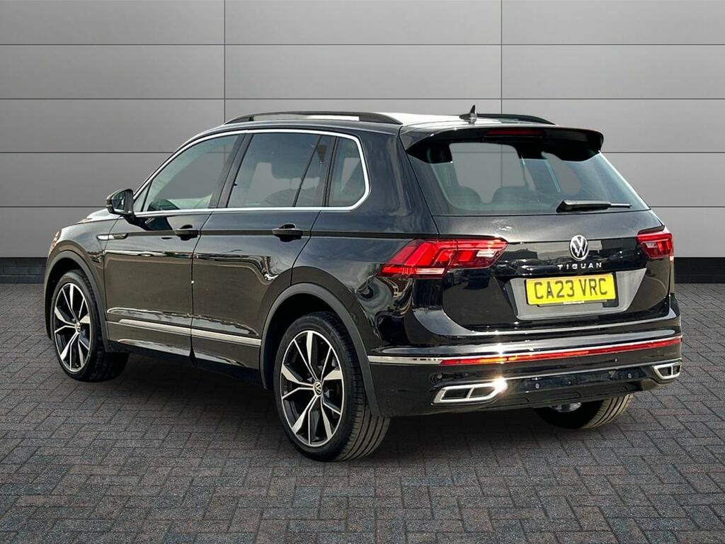 Volkswagen Tiguan 1.5 Tsi R-line Dsg Euro 6 Ss CA23VRC Black #2