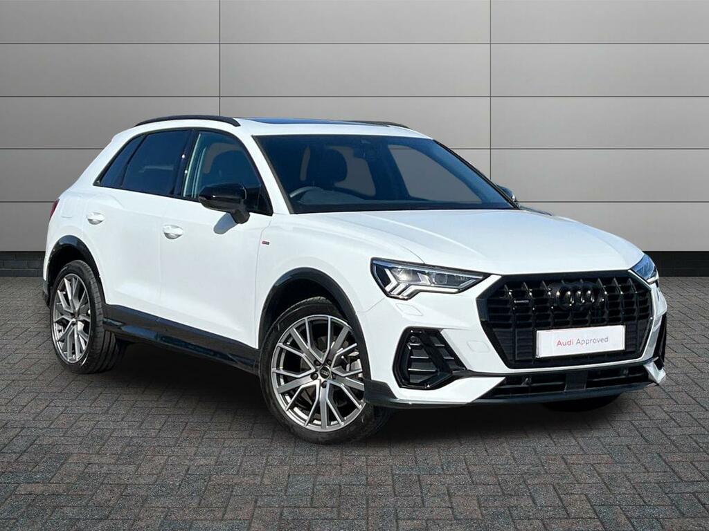 Audi Q3 2.0 Tdi 40 Black Edition S Tronic Quattro Euro 6 White