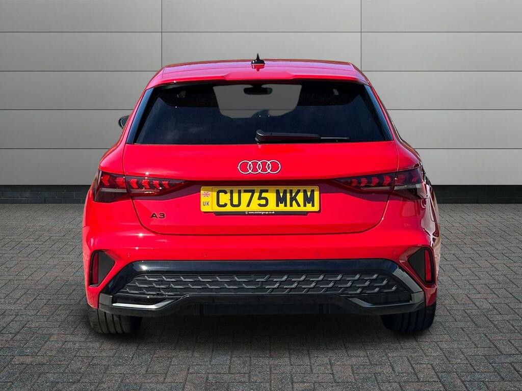 Audi A3 1.5 Tfsi 35 S Line Sportback S Tronic Euro 6 Ss CU75MKM Red #6