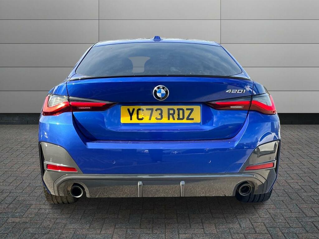 BMW 4 Series 2.0 420I M Sport Hatchback Euro 6 YC73RDZ Blue #6