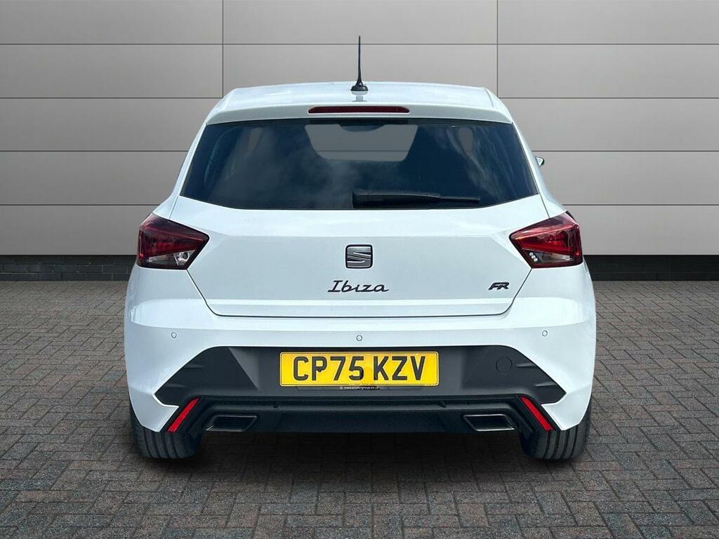 Seat Ibiza 1.0 Tsi Fr First Edition Dsg Euro 6 Ss CP75KZV White #6