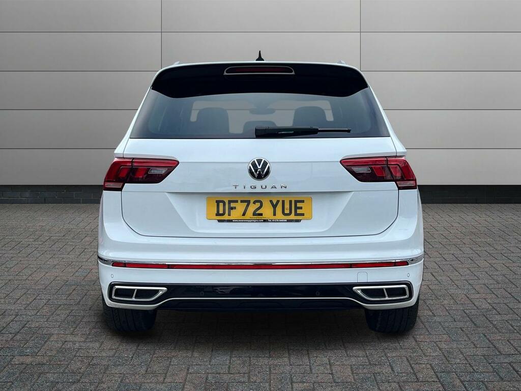 Volkswagen Tiguan 2.0 Tdi R-line Dsg Euro 6 Ss DF72YUE White #6