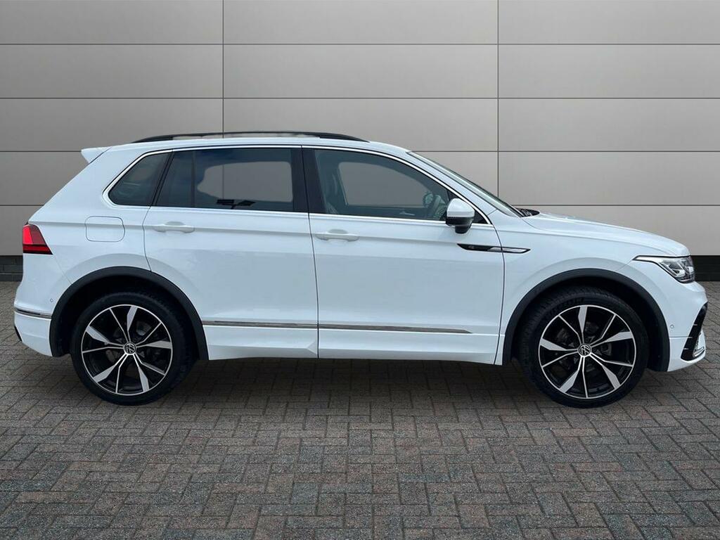 Volkswagen Tiguan 2.0 Tdi R-line Dsg Euro 6 Ss DF72YUE White #5