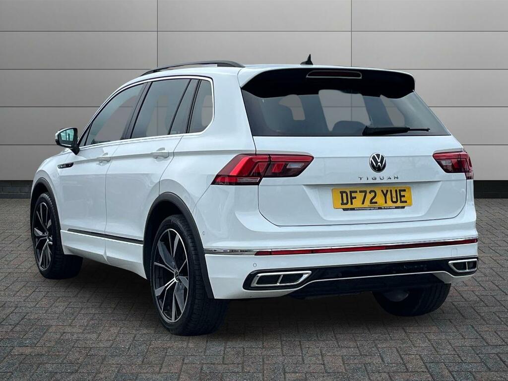Volkswagen Tiguan 2.0 Tdi R-line Dsg Euro 6 Ss DF72YUE White #2