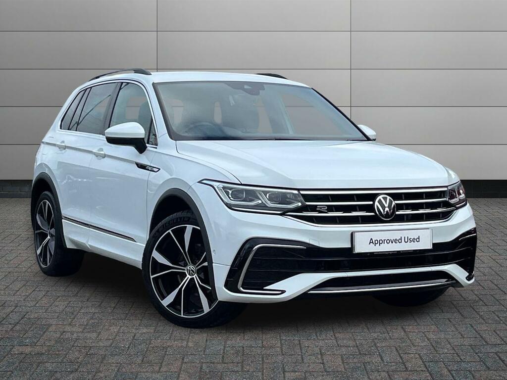 Volkswagen Tiguan 2.0 Tdi R-line Dsg Euro 6 Ss White