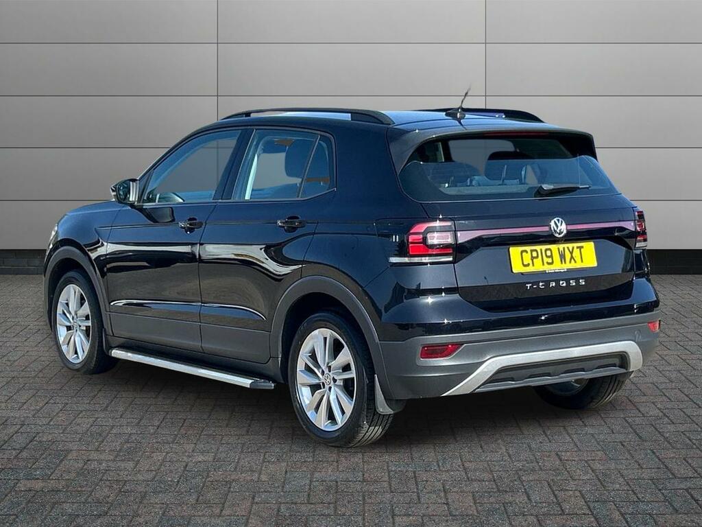 Volkswagen T-Cross 1.0 Tsi Se Euro 6 Ss CP19WXT Black #2