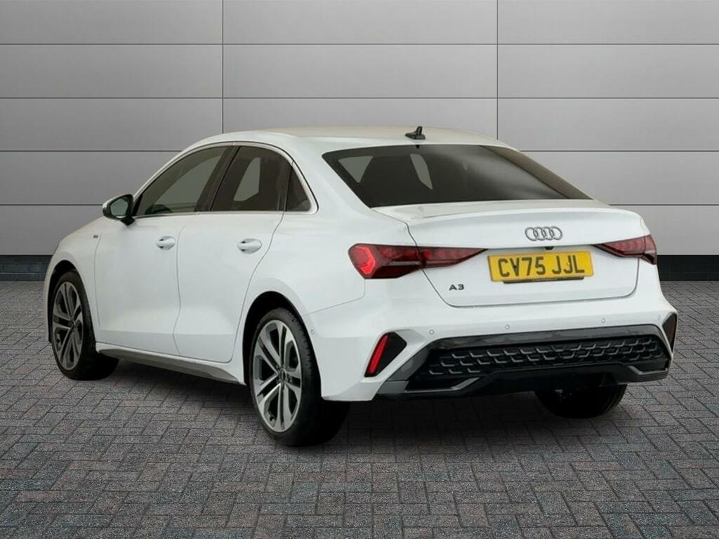 Audi A3 1.5 Tfsi S Line S Tronic Euro 6 Ss CV75JJL White #2