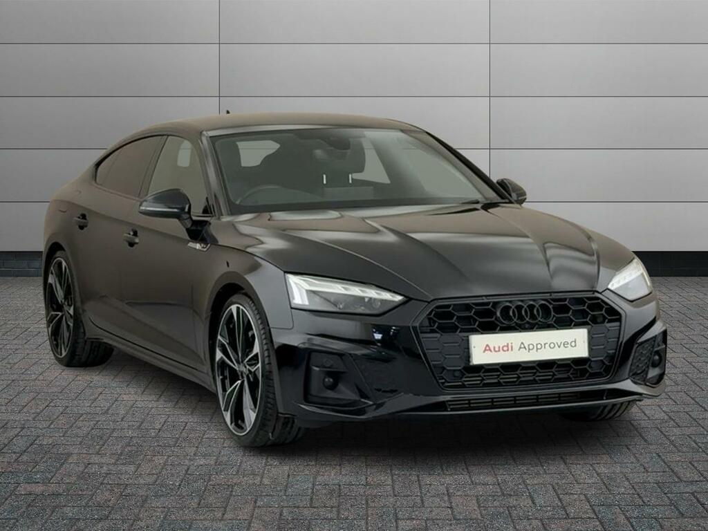 Audi A5 2.0 Tfsi 40 Black Edition Sportback S Tronic Euro Black