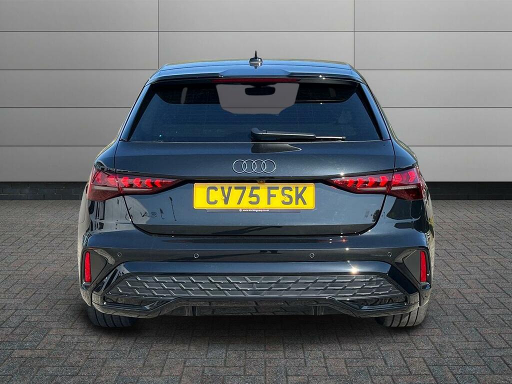 Audi A3 1.5 Tfsi Black Edition Sportback Euro 6 Ss CV75FSK Black #6