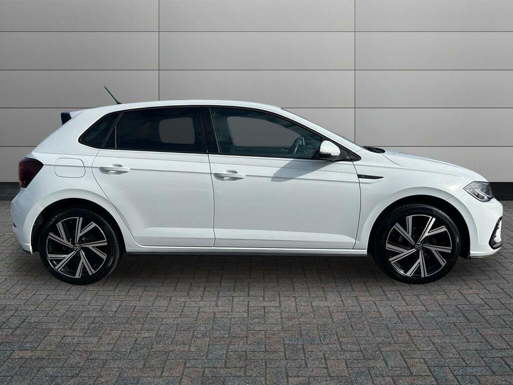 Volkswagen Polo 1.0 Tsi R-line Euro 6 Ss SM24WCP White #5