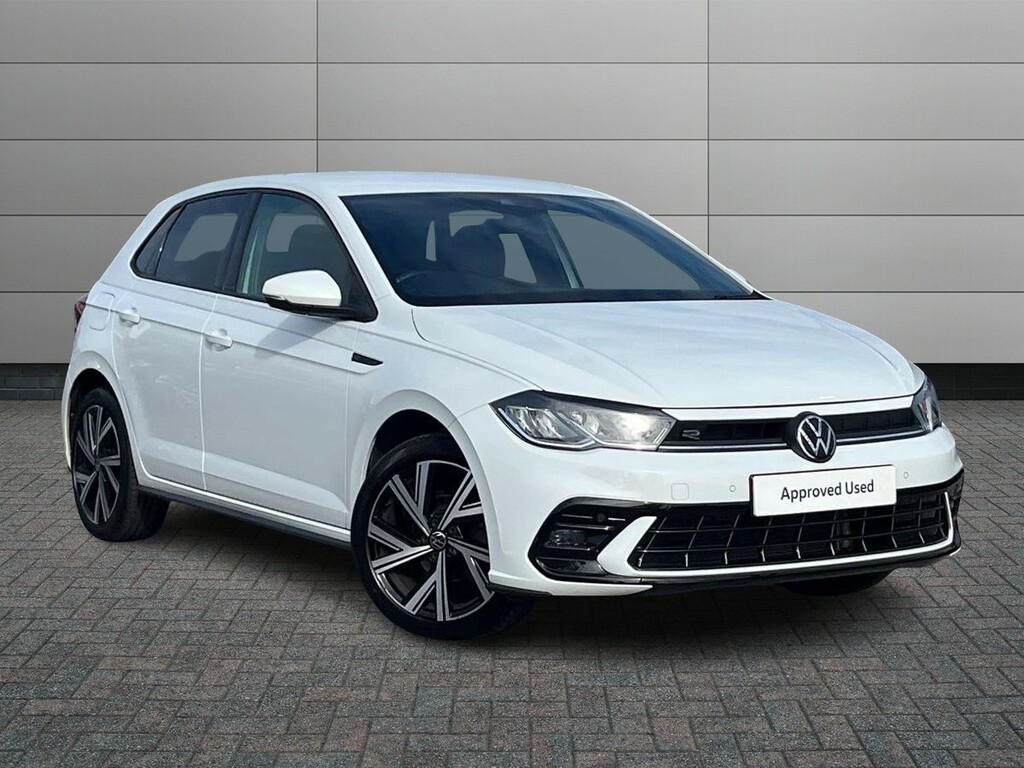 Volkswagen Polo 1.0 Tsi R-line Euro 6 Ss White