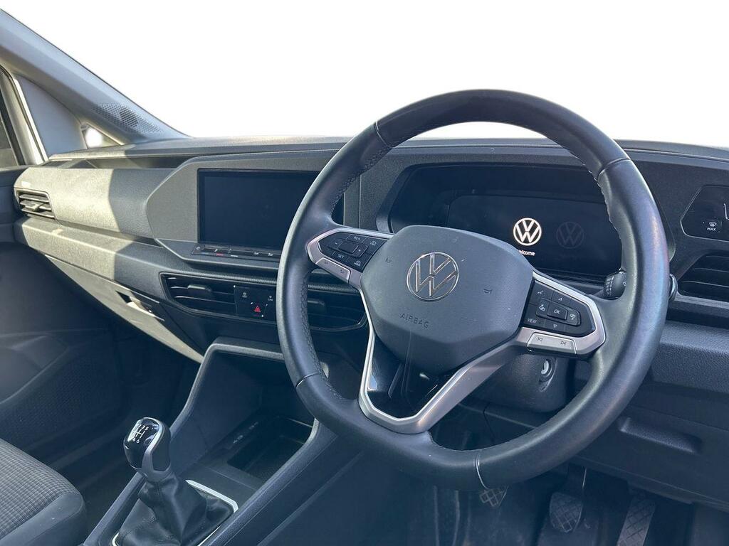 Volkswagen Caddy 2.0 Tdi C20 Commerce Plus Panel Van Man CV25XRS White #5