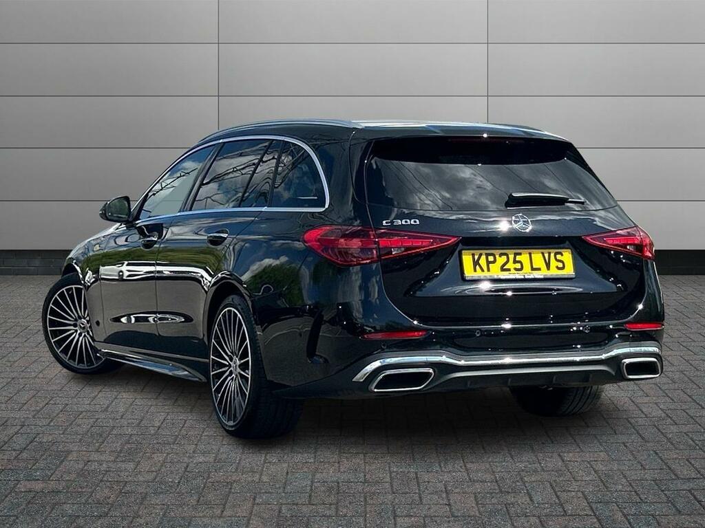 Mercedes-Benz C Class 2.0 C300h Mhev Amg Line Premium Plus G-tronic E KP25LVS Black #2