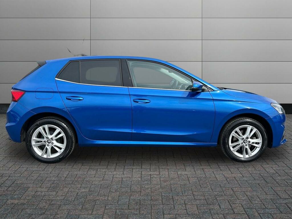 Skoda Fabia 1.0 Tsi Se L Edition Euro 6 Ss KM25UUG Blue #5