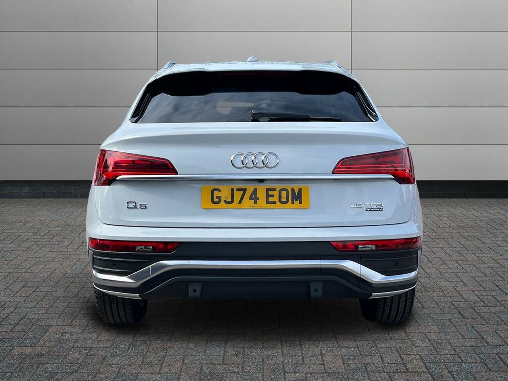 Audi Q5 45 Tfsi Mhev Quattro S Line S Tronic Tech Pac GJ74EOM White #6