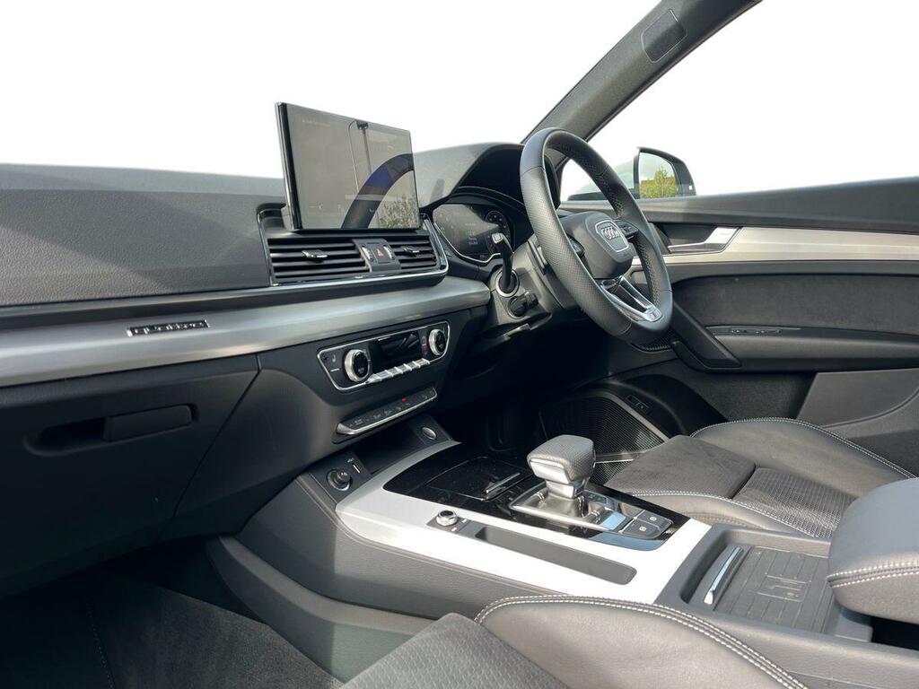 Audi Q5 45 Tfsi Mhev Quattro S Line S Tronic Tech Pac GJ74EOM White #3